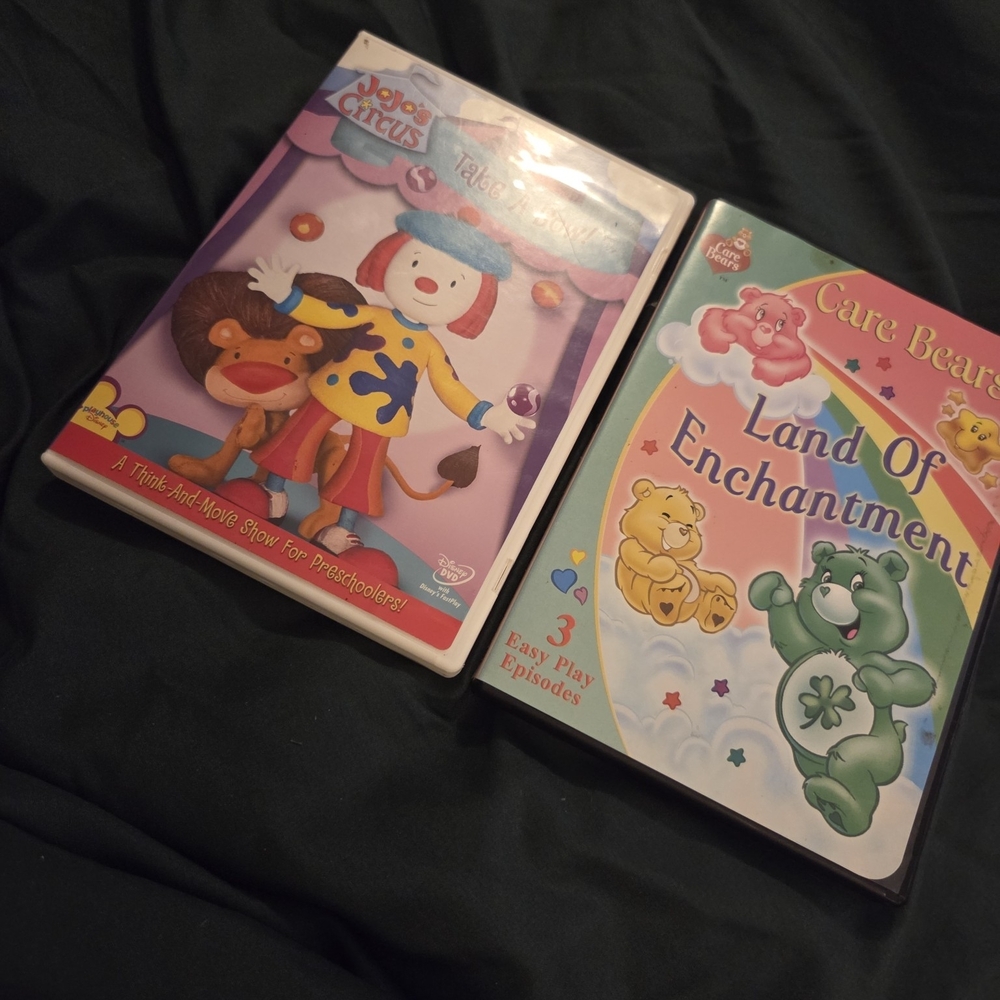 JoJo's Circus and Care Bears DVD Set
